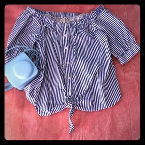 Off the shoulder top